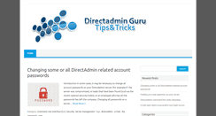 Desktop Screenshot of directadminguru.com